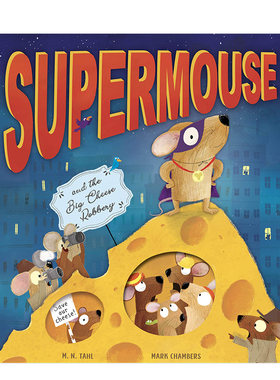 【预售】 Supermouse，超级老鼠  儿童故事启蒙绘本，3-6岁趣味阅读 睡前故事 英文原版图书籍进口正版