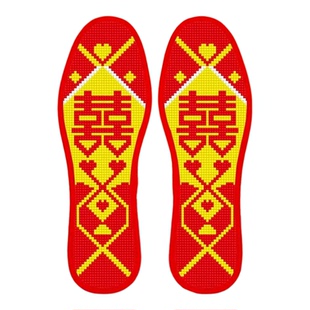 【更多人选择】大气好绣的十字绣鞋垫单股绣加厚加硬不会跑出鞋子