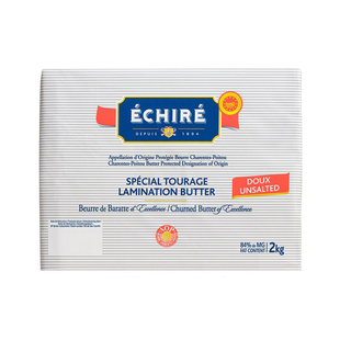 艾许Echire恩喜村AOP淡味发酵黄油片2kg84%动物乳脂牛角包起酥油