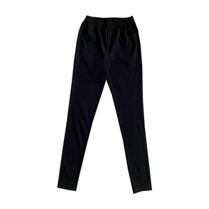 四面弹加绒牛仔裤巨舒服显瘦针织高腰不变形紧身黑色外穿小脚裤女
