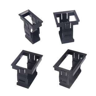 小型断路器面板扣DZ47-63 2P 1 3相空开4P空气开关卡扣安装式支架