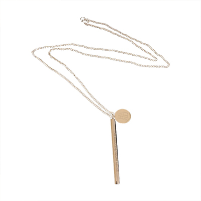 冷淡风百搭钛钢毛衣链