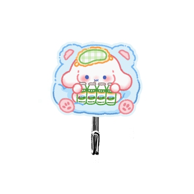 狗狗原创卡通动漫异形宿舍挂钩AD