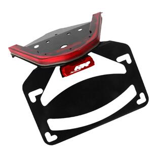 适用宝马S1000RR改装LED短尾牌照架 牌照架 短尾转向灯摩托车配件