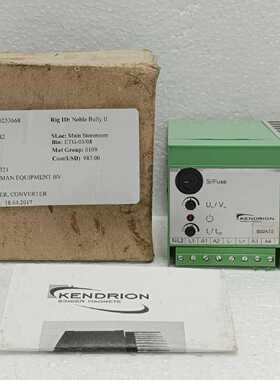 Kendrion 33 43312A03 Converter Binder 2004321 115-230VAC 16/