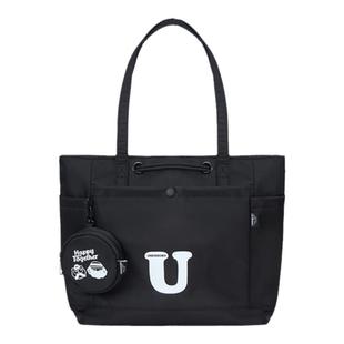 U系列单肩托特包 2025新款大容量 大学生上课通勤电脑包男女同款