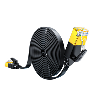 山泽隐形网线细扁线千兆家用六类宽带电脑连接网络扁平cat6超6类