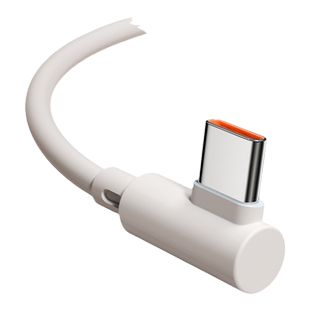 能适100w快充数据线typec充电线6A安卓66W弯头充电线tpyec适用华为超级闪充mate60pro荣耀nova7加usb长手机9