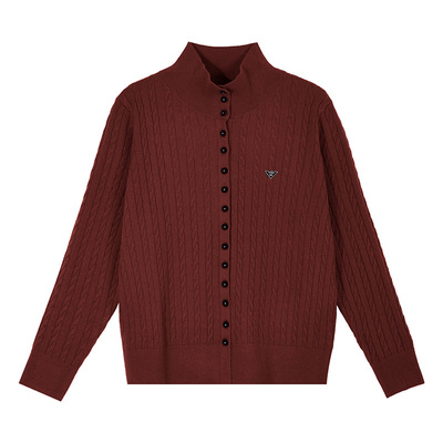 针织开衫毛衣外套女秋冬洋气减龄