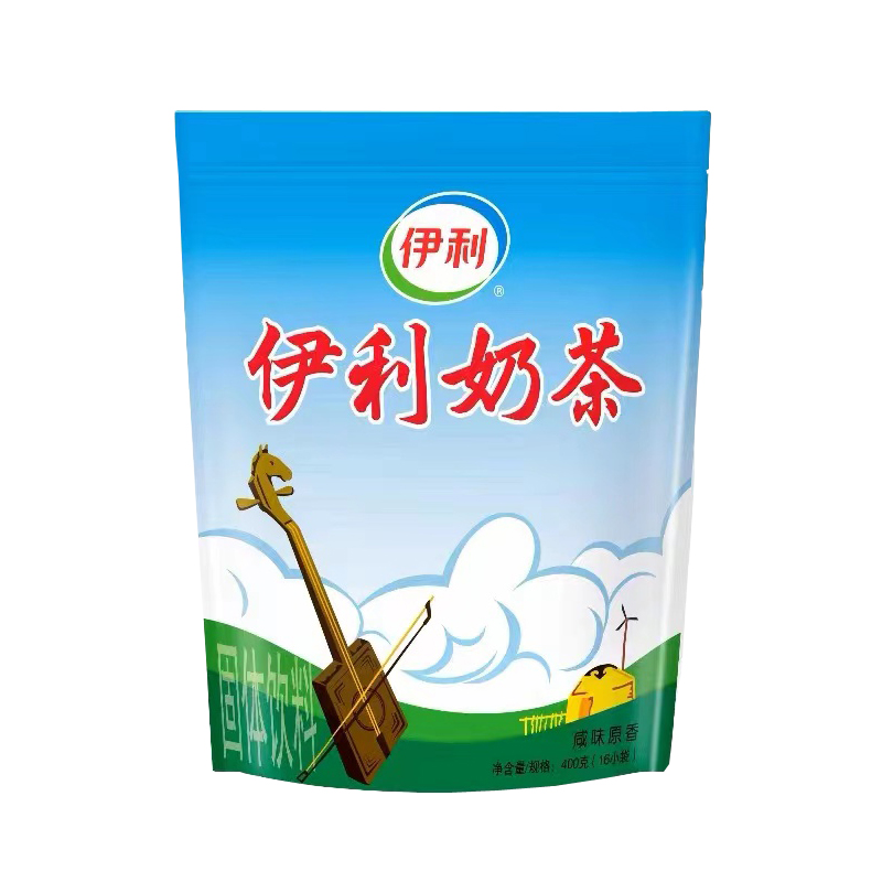 伊利奶茶400g*3袋装咸味原香奶茶粉内蒙特产高钙原味早餐速溶冲饮