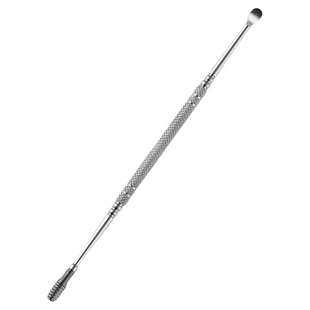 不锈钢双头挖耳勺耳朵加长挖螺旋家用防滑耳屎掏耳朵工具采耳神器