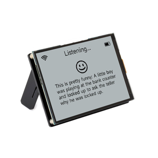 微雪 ESP32-S3 4.2英寸RLCD全反射屏开发板 双模通信 AI语音交互