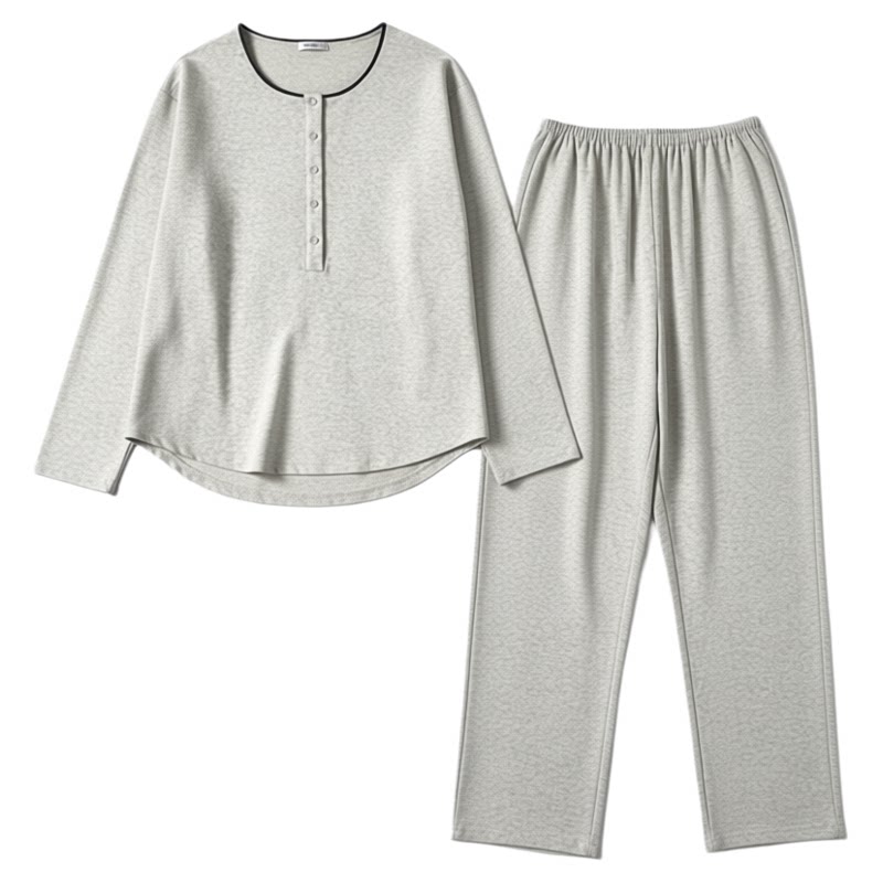 谷奈妈妈秋冬磨毛绒月子服带胸垫