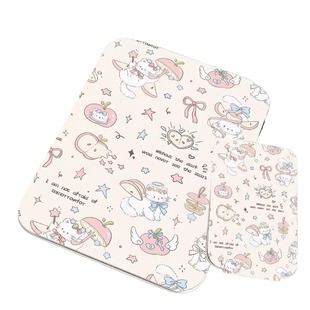 折叠镜家用桌面化妆镜子学生宿舍可爱花朵随身镜便携台式高清发光