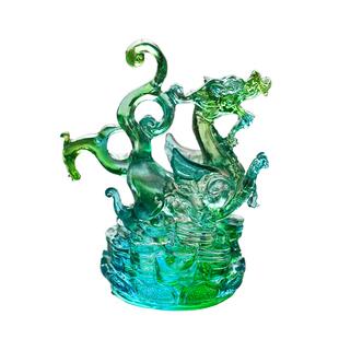 2025新款蛇年吉祥物琉璃青龙白虎朱雀玄武四神兽圣兽瑞兽摆件镇宅