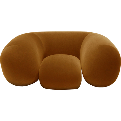 面包沙发单人休闲沙发椅现代简约