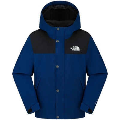 北面儿童拼色防水冲锋衣