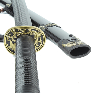 1.4米苗刀练习刀 高强度训练塑钢双手剑道中华武术太刀塑胶未开刃