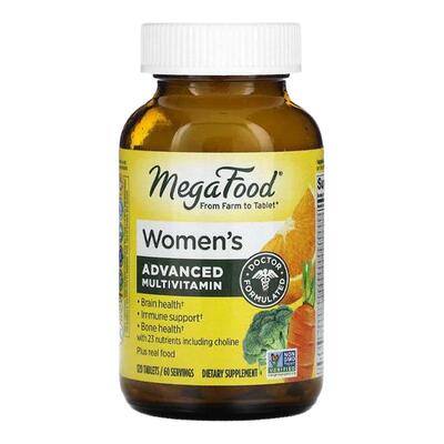 MegaFood女性多维复合维生素矿物质日常营养健康膳食补充生理健康