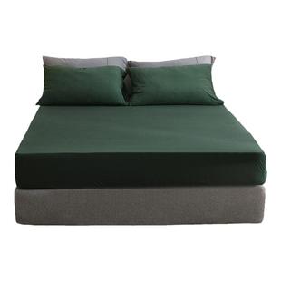 针织棉纯棉床笠保护罩单件纯色全棉天竺棉床单1.5m1.8米四季通用