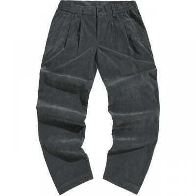 流石男装灯芯绒时尚华夫格休闲裤