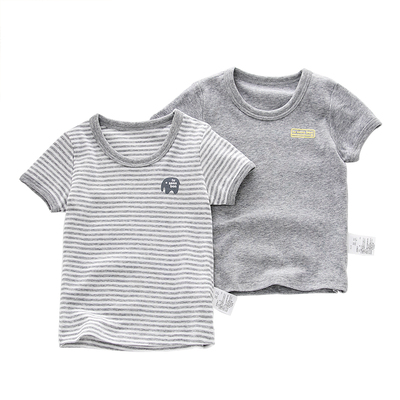 男童孩短袖纯棉A类t恤衫汗衫A类