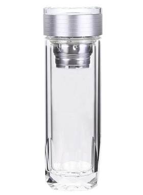 全手工八角水晶泡茶高硼硅玻璃杯
