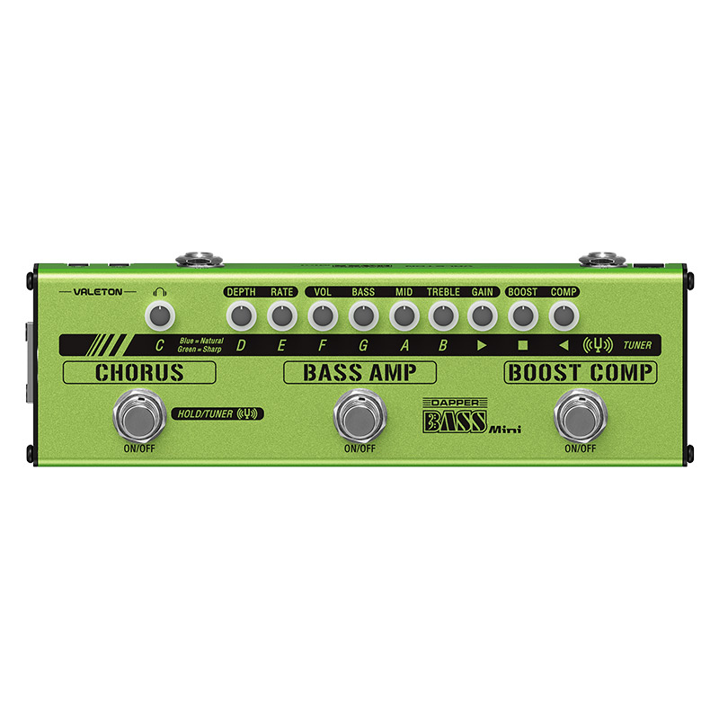 Valetonbassmin贝斯单块效果器