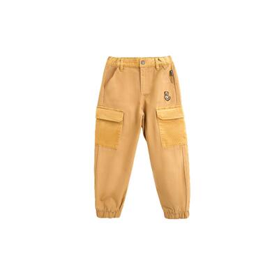 Moschino/莫斯奇诺儿童泰迪熊束脚印花束脚长裤