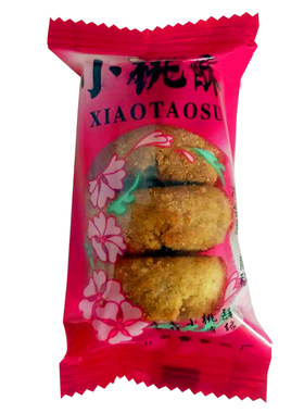李香小桃酥一口酥花生休闲怀旧