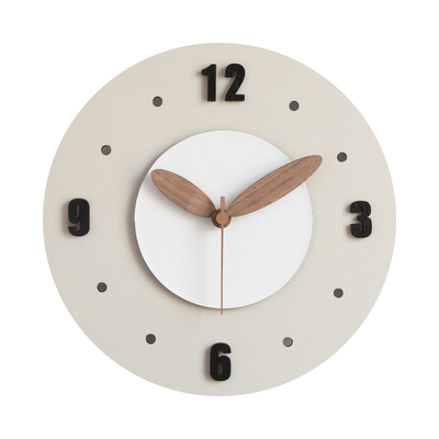 免费试用简约现代客厅免打孔钟表