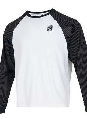 Adidas阿迪达斯男装2025冬季新款WABASH TEE 3休闲长袖T恤KD1854