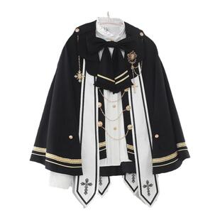 现货 荧鲤之森唱诗班王子装lolita原创设计洛丽塔哥特日系基佬装