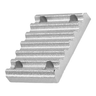 同步带压板齿板同步带轮配套连接板2m3m5 m8m标准现货铝合金压板