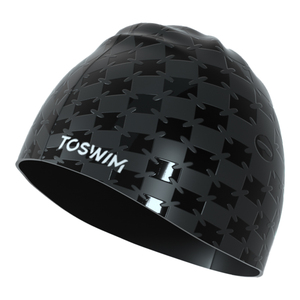 toswim拓胜硅胶游泳帽防晒装备