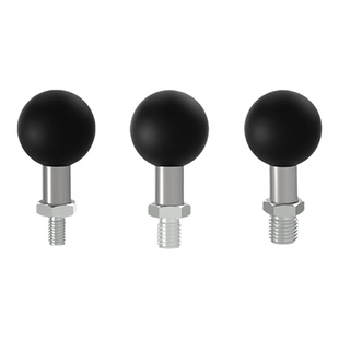 腾达飞摩托车后视镜球头支架底座m6m8m10万向球头螺丝扩展17转25