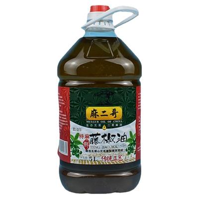 四川麻二哥藤椒油餐饮5升装