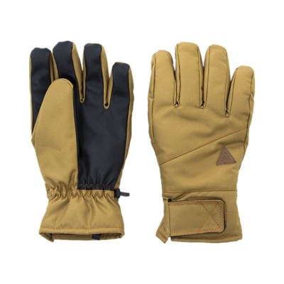 日本五指防水保暖骑行滑雪手套男