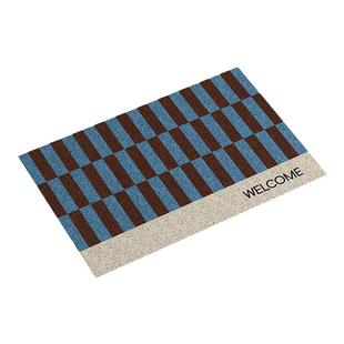 午后柏林中古丝圈地垫入户门垫门外进门口防滑耐磨耐脏可裁剪脚垫