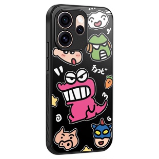 新款小众蜡笔小新OPPO Reno15ProMax手机壳国际版MagSafe适用于oppoReno15 5g保护套14F/13F/12/10防摔定制