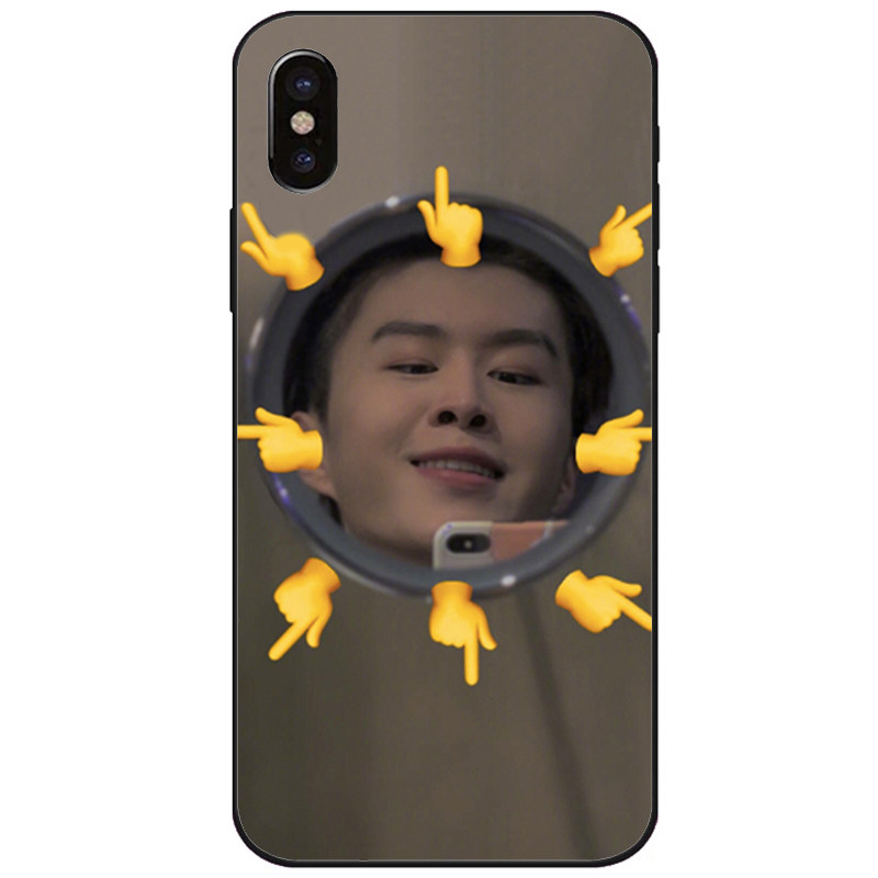 福西西同款范丞丞手机壳适用苹果11vivos6z5华为Nova7oppoa3r15r9