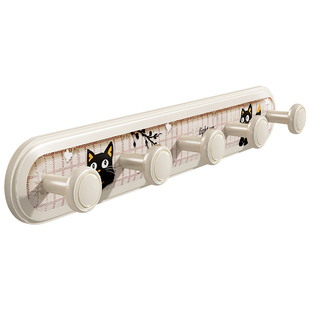 吸盘挂钩一排吸盘门后挂钩入户门后挂衣架免打孔强力承重浴室挂钩