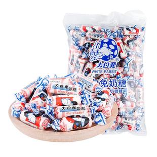 【包邮】大白兔原味奶糖2斤装散称糖果软糖500g*2袋喜糖儿童零食