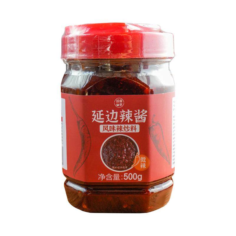 延边风味辣炒酱料0脂香辣辣椒酱