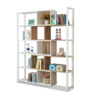 中伟书架可延伸书架办公室隔断储物展示架多功能组合书架 六层