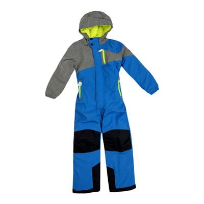 儿童滑雪服连体冬季夹棉防风防水衣连身夹克户外保暖登山防寒