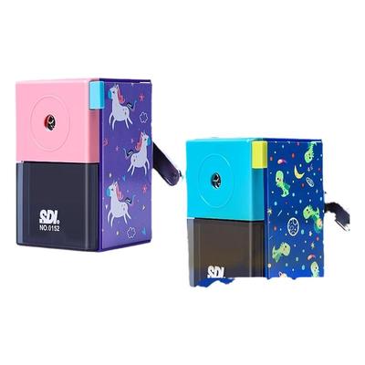 手牌转笔刀铁壳防摔金属外壳