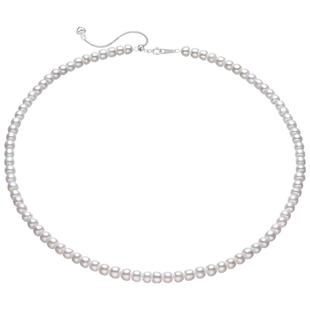 黛米珠宝 春晓 5-6mm精品无核淡水珍珠项链S925银锁骨颈链-配证书