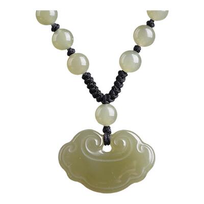 若慕和田玉男女轻奢吊坠