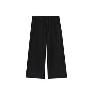 老章和小胖PONGKIKI人手一条羊毛保暖直筒神裤女大码宽松休闲裤冬